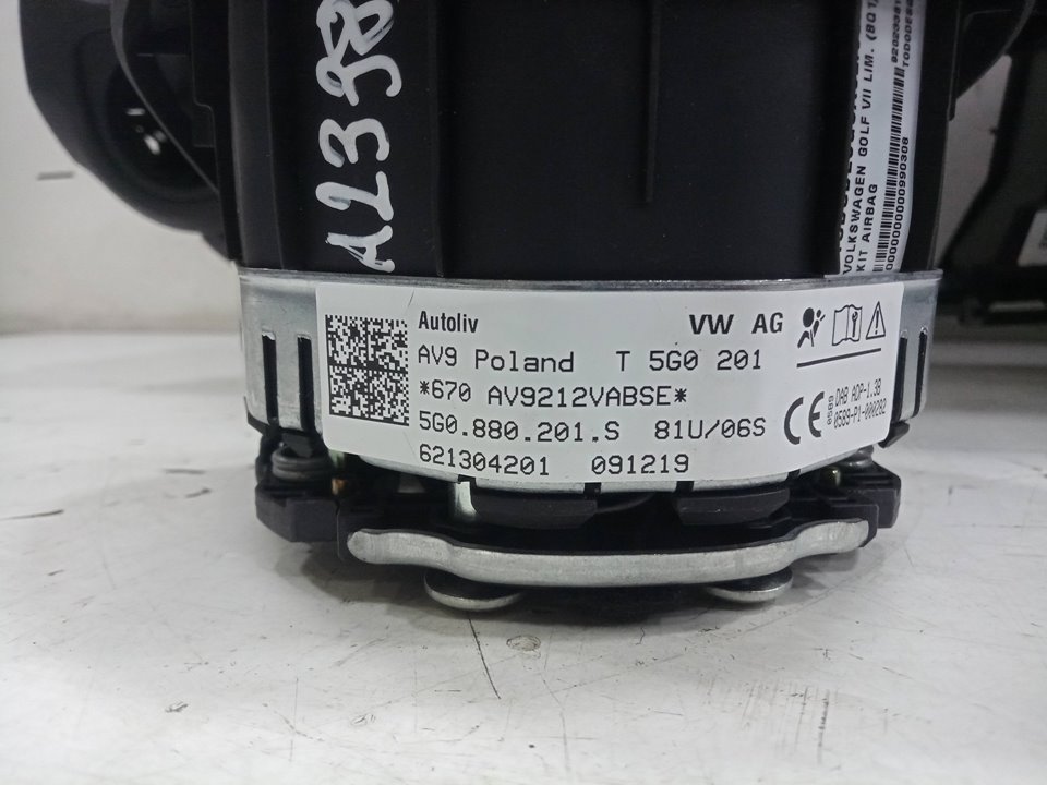 Kit airbag volkswagen golf vii 1.5 tsi