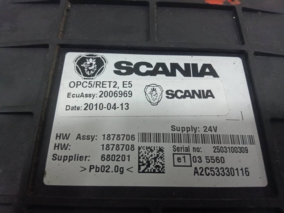 Centralita cambio automatico scania serie pgr (lclase) f