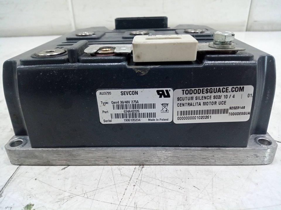 Centralita motor uce scutum silence s02 10  4    