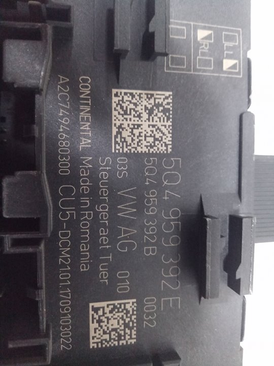 Modulo de cierre centralizado seat leon 1.6 tdi