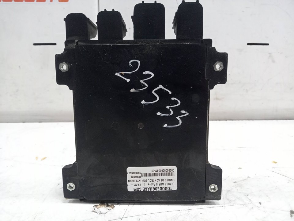 Unidad de control ecu inyeccion toyota auris   active      09.12  12.15