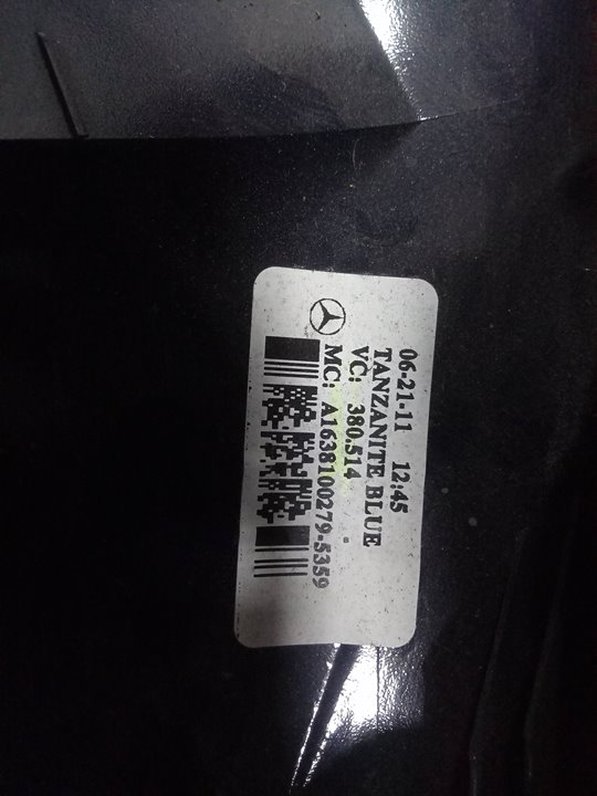 Carcasa retrovisor derecho mercedes-benz clase e e 320 cdi (211.026)