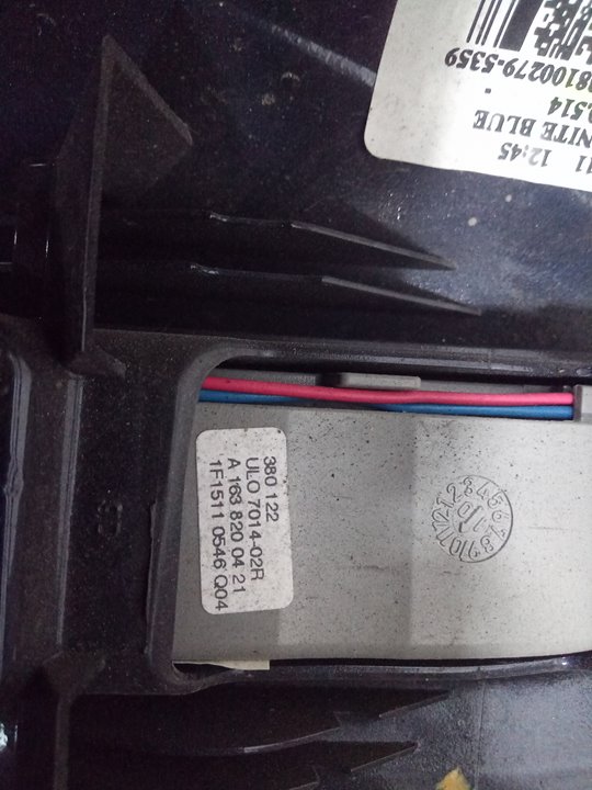 Carcasa retrovisor derecho mercedes-benz clase e e 320 cdi (211.026)