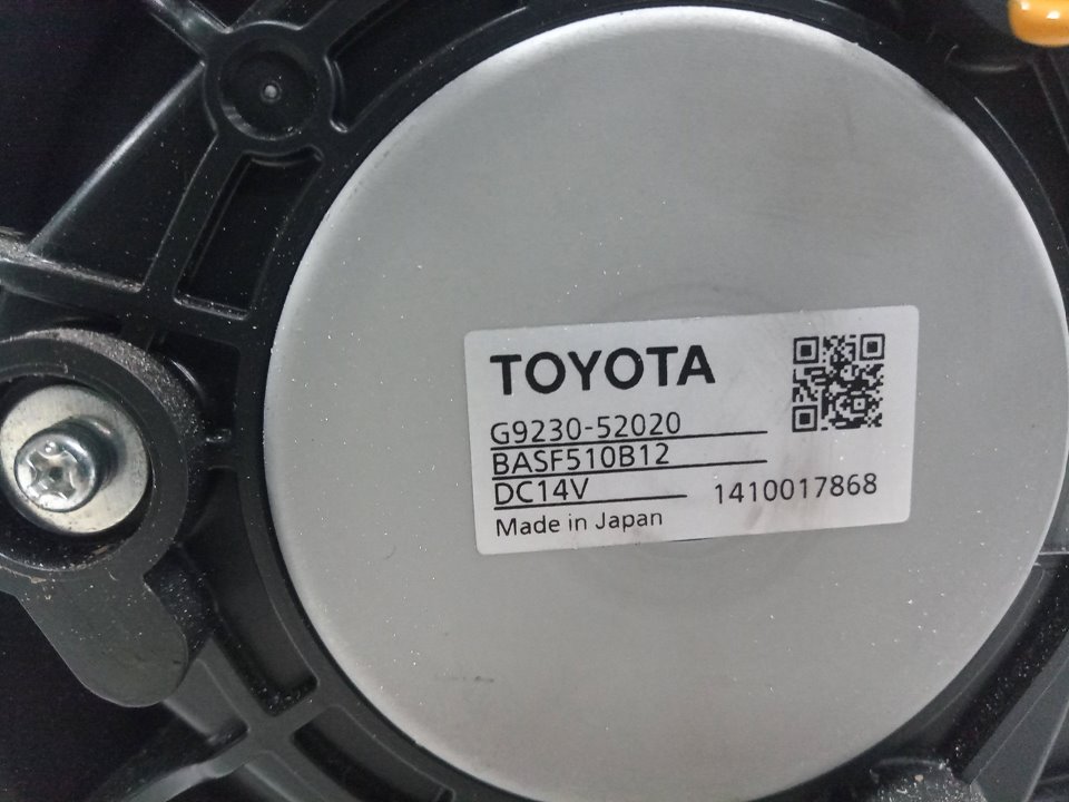 Ventilador calefaccion toyota yaris 1.5 hybrid (nhp130_)