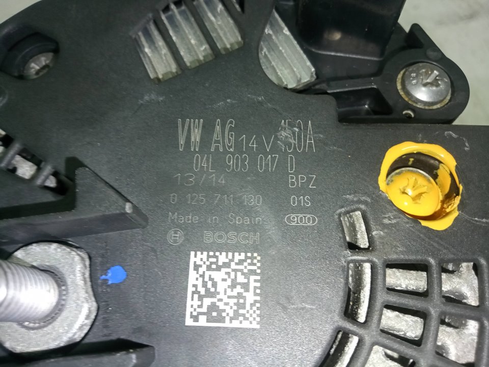 Alternador audi a4 avant 2.0 tdi