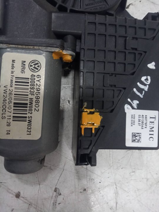 Motor elevalunas delantero izquierdo volkswagen polo 1.4 16v