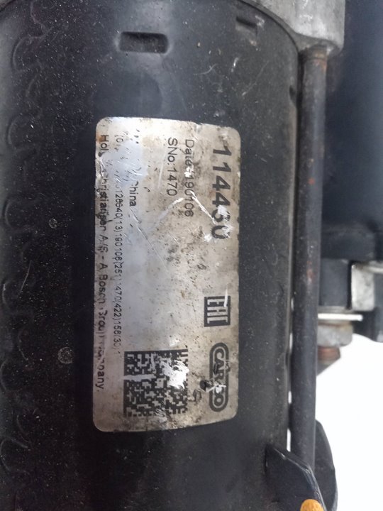 Motor arranque fiat scudo combinato 1.9 d