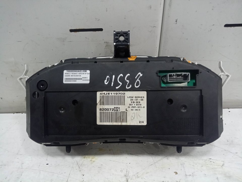 Cuadro instrumentos renault megane ii 1.5 dci (bm1e cm1e)