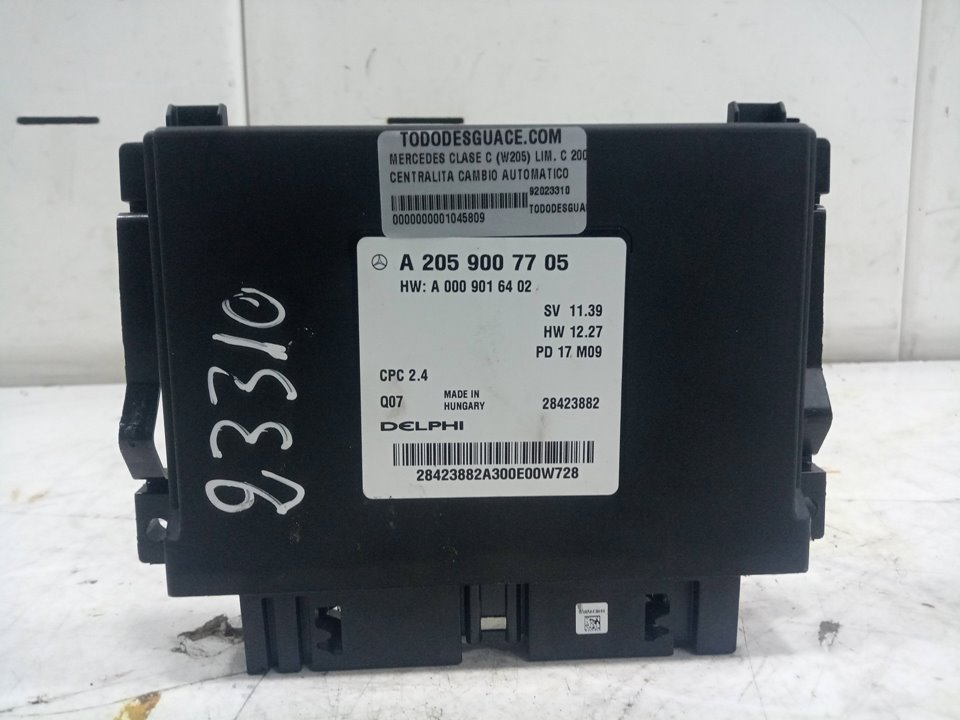 Centralita cambio automatico mercedes-benz clase c c 200 d (205.007)
