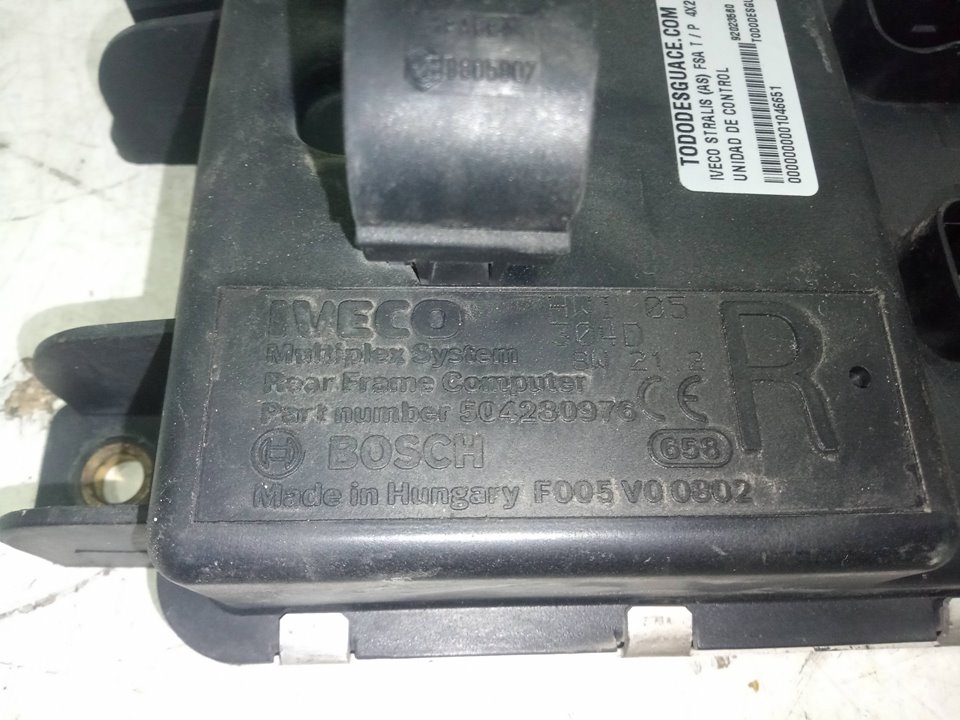 Unidad de control stralis (as) fsa t  p  4x2 g