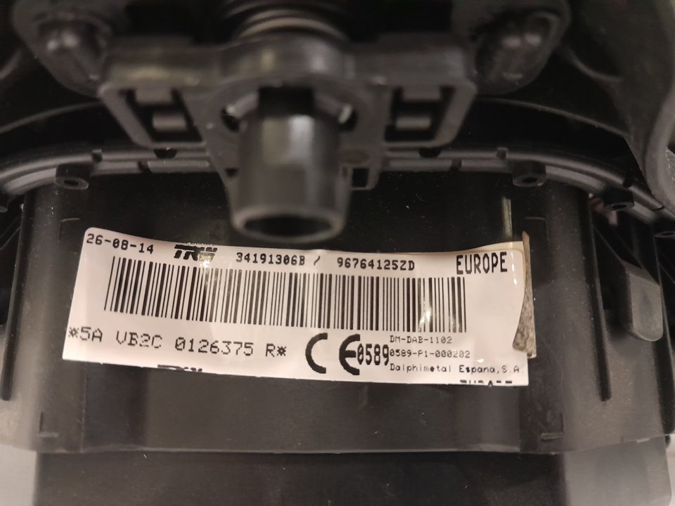 Kit airbag peugeot 5008 1.6 16v