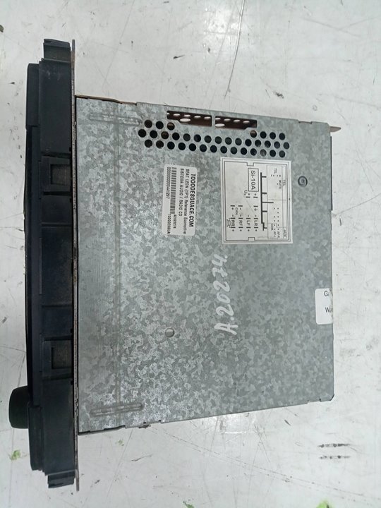 Sistema audio / radio cd seat leon 1.9 tdi