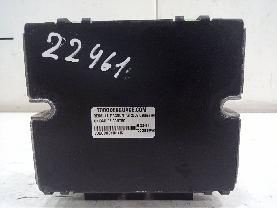 Unidad de control renault master pro cajachasis  magnum ab 2005 cabina adel.tr