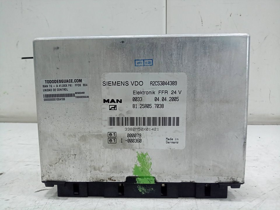 Unidad de control tg  a 41.xxx fki   ffdk  8x4