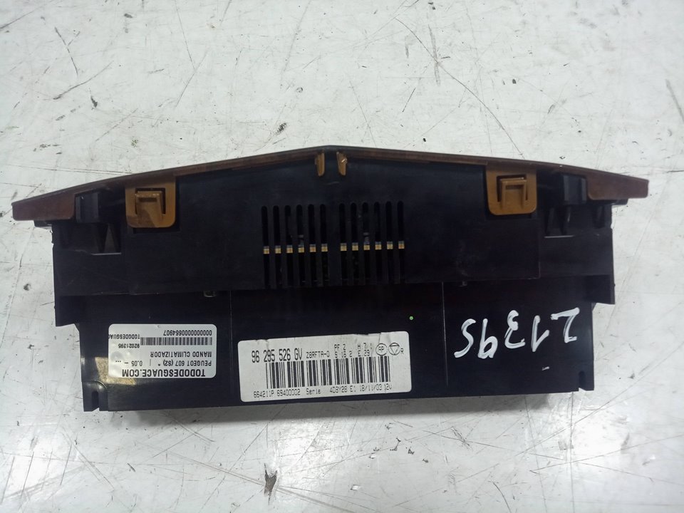 Mando climatizador peugeot 607   (s2)       0.05  ...