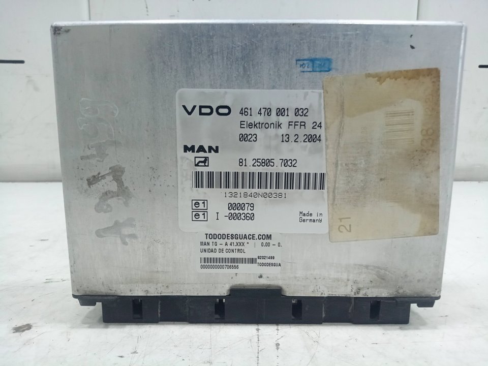 Unidad de control tg  a 41.xxx       0.00