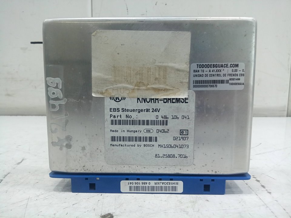Unidad de control de frenos ebs tg  a 41.xxx       0.00