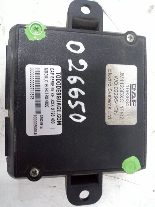 Modulo electronico daf serie 95 xf .xxx xf95 480 