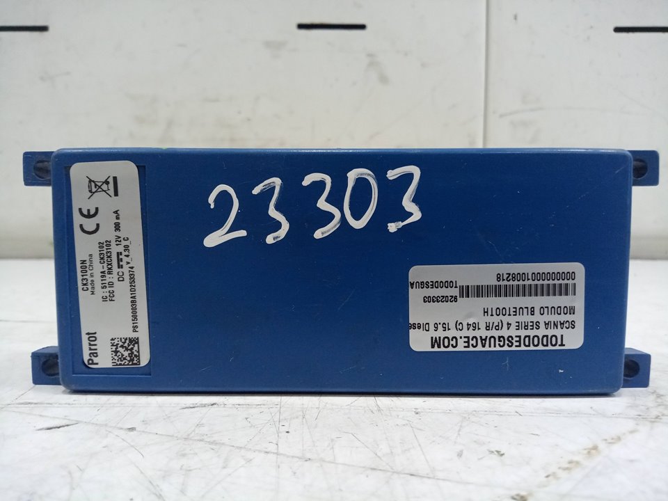 Modulo bluetooth  scania serie 4 (pr 164 c) 15.