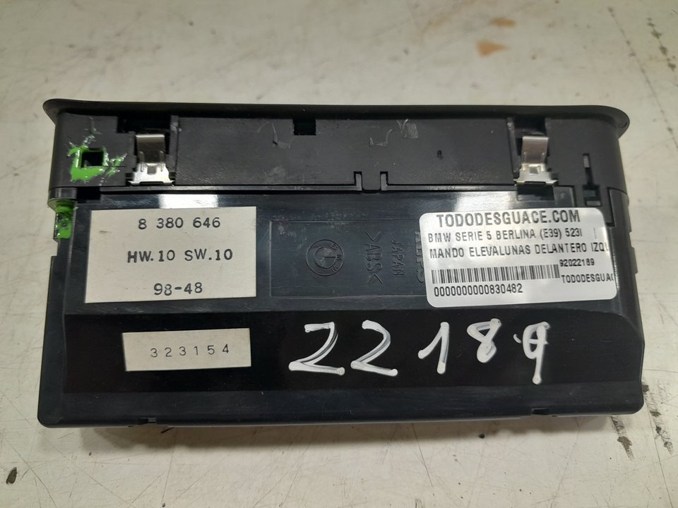 Mando elevalunas delantero izquierdo bmw 5 523 i