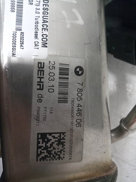 Valvula egr bmw x5 xdrive 40 d