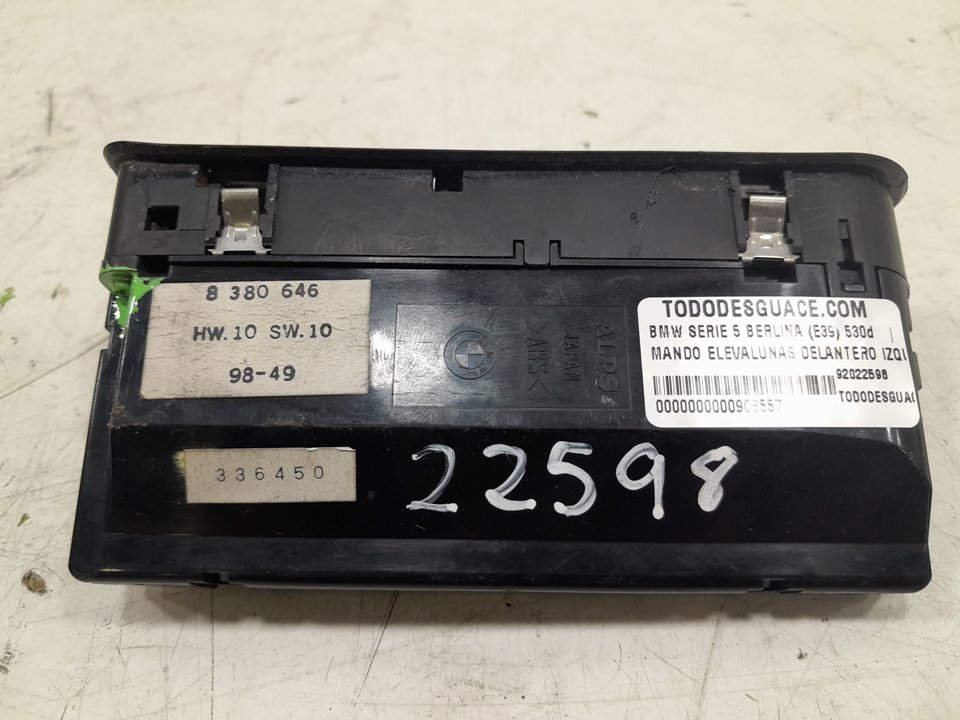 Mando elevalunas delantero izquierdo bmw 5 530 d