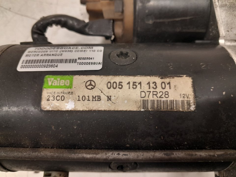 Motor arranque 110 cdi 2.2 (638.094)