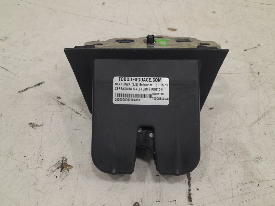 Cerradura maletero / porton seat ibiza iv 1.2 tdi