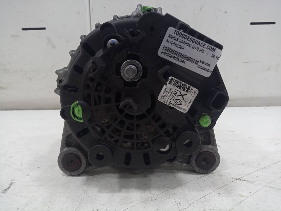 Alternador nissan qashqai ii todo terreno cerrada 1.5 dci