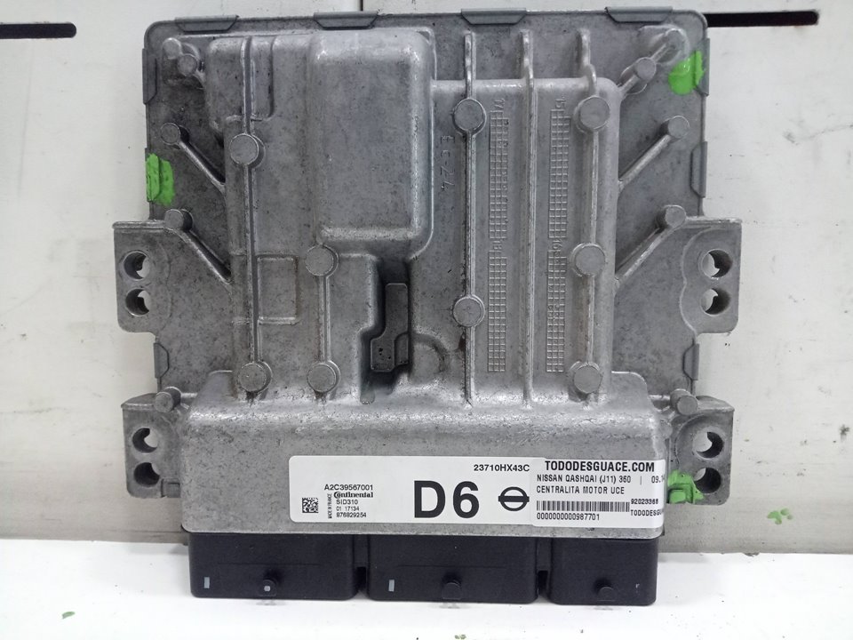 Centralita motor uce nissan qashqai ii todo terreno cerrada 1.5 dci