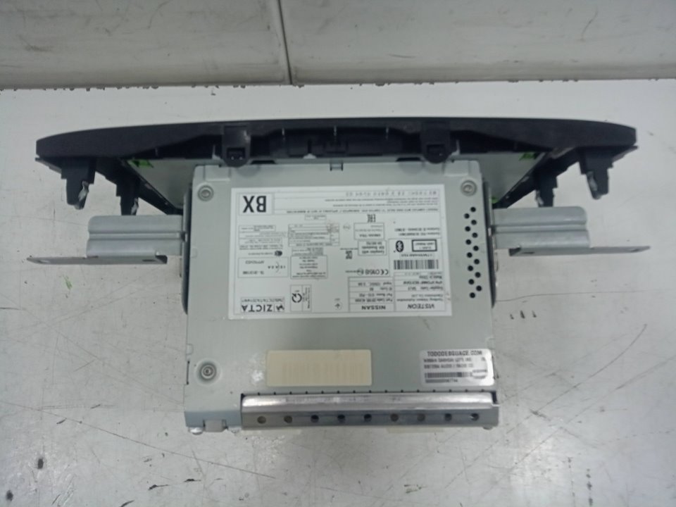 Sistema audio / radio cd nissan qashqai ii todo terreno cerrada 1.5 dci
