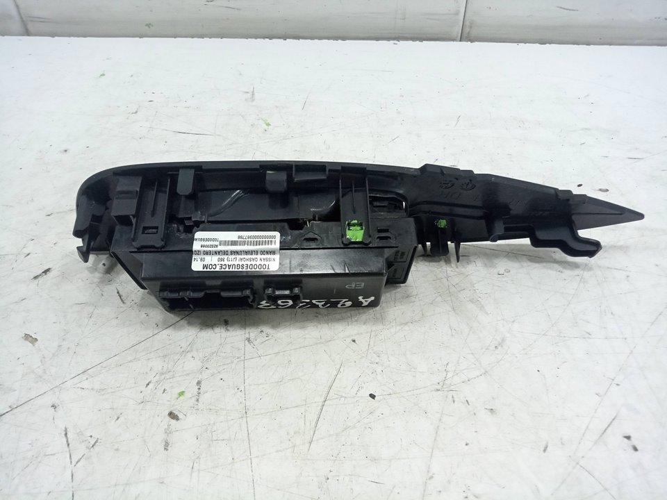 Mando elevalunas delantero izquierdo nissan qashqai ii todo terreno cerrada 1.5 dci