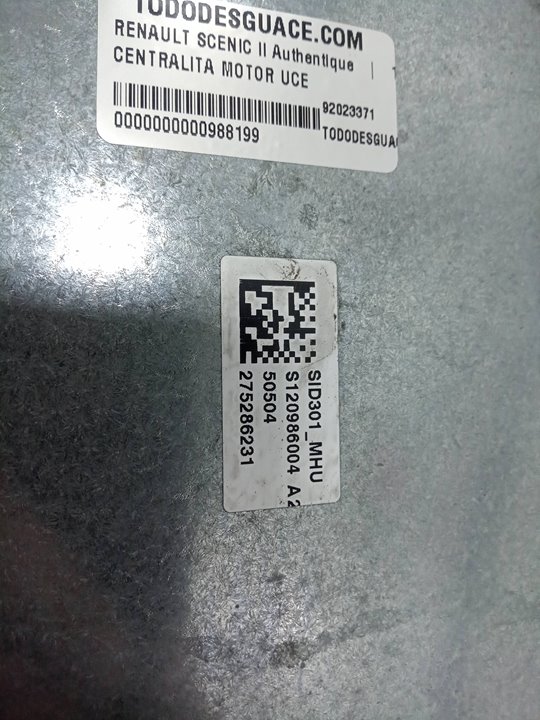 Centralita motor uce 1.5 dci (jm1e)