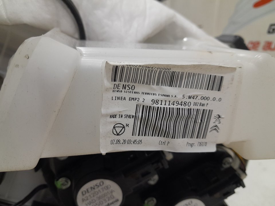 Mueble calefacion peugeot 3008 limusina 1.6 hdi