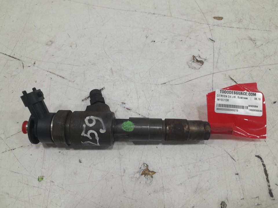 Inyector citroen c4 ii 1.6 hdi 90