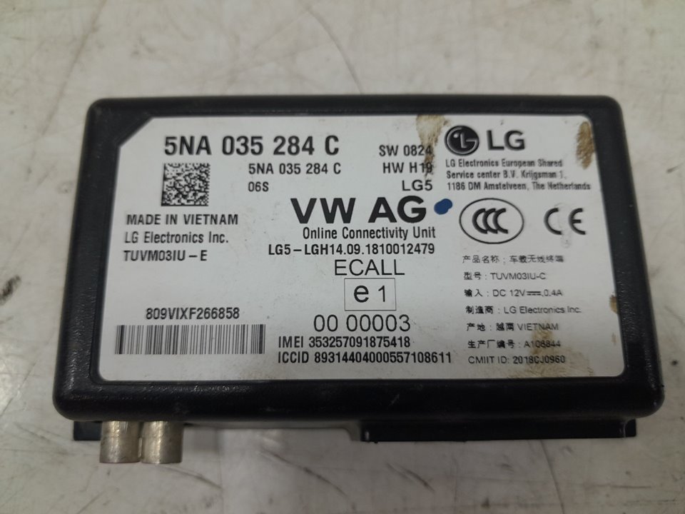 Modulo electronico audi q3   (8ug) attraction      01.15