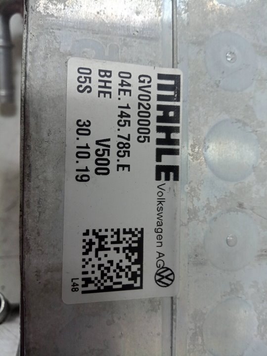 Intercooler volkswagen golf vii 1.5 tsi