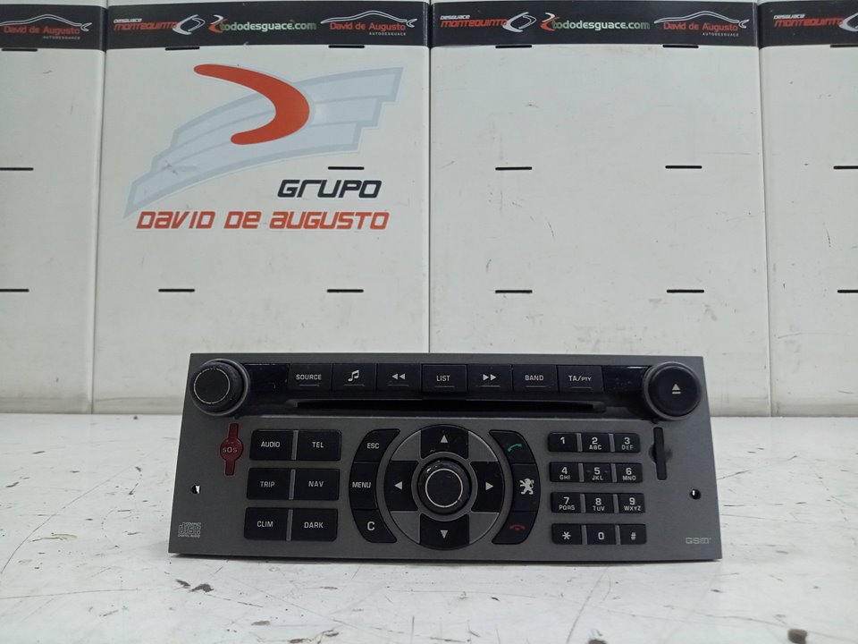 Sistema audio / radio cd peugeot 407 2.2