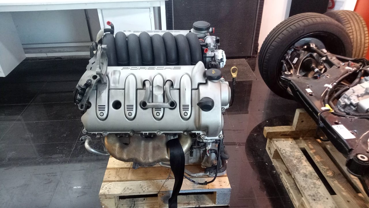Motor completo porsche cayenne s 4.5