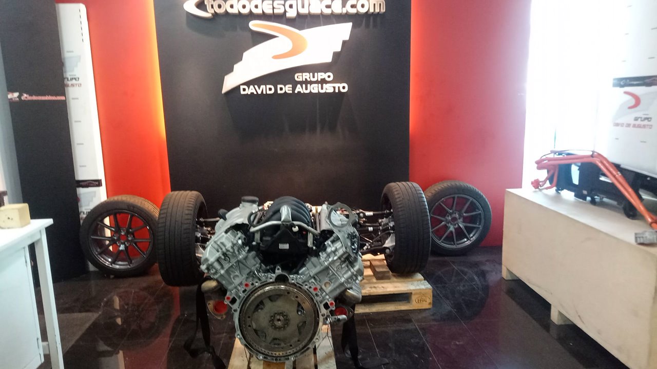 Motor completo porsche cayenne s 4.5