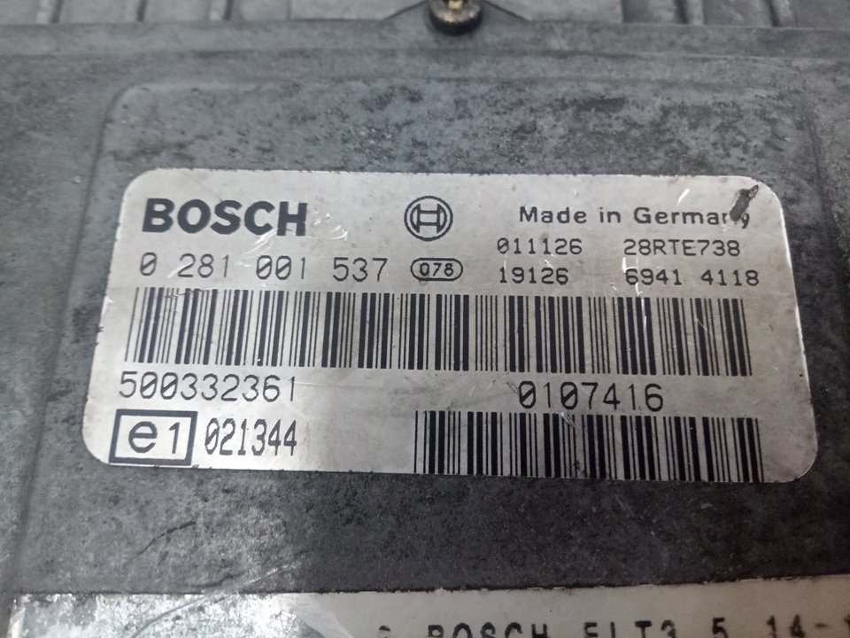Centralita motor uce iveco c35 c35730      01.96 