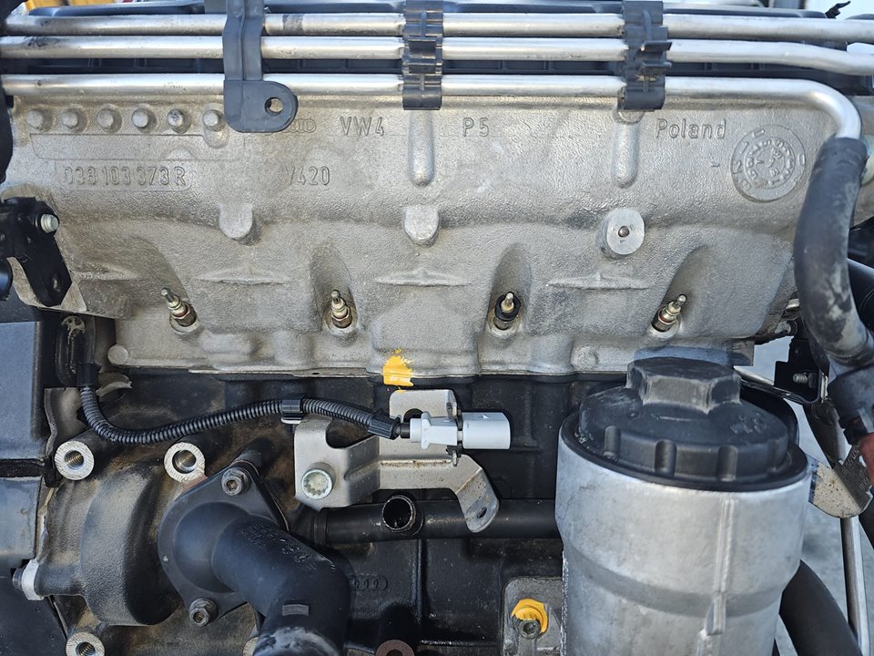 Motor completo volkswagen golf v 1.9 tdi