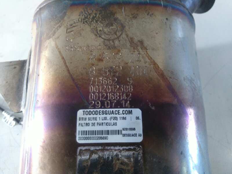 Filtro de particulas bmw 1 118 d