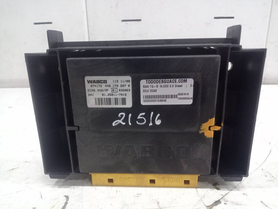 Ecu/ ecas tgm 18.xxx 6.9 diesel