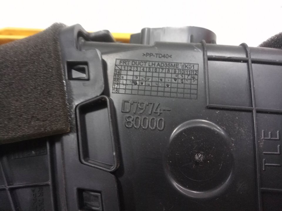 Aireador delantero izquierdo hyundai tucson   tecno safe 2wd bluedrive   