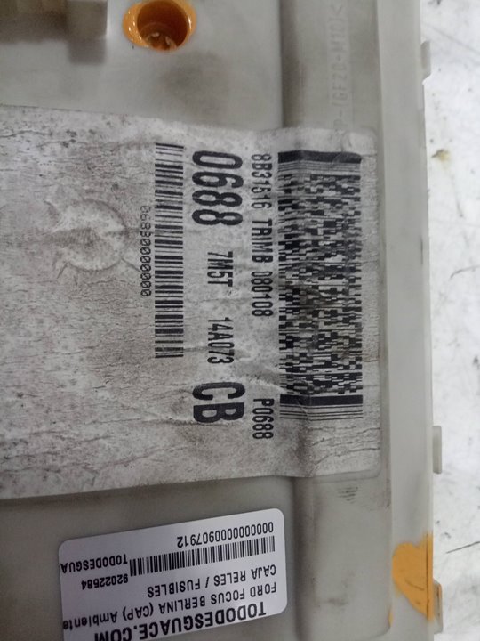 Caja reles / fusibles ford focus ii 1.6 tdci