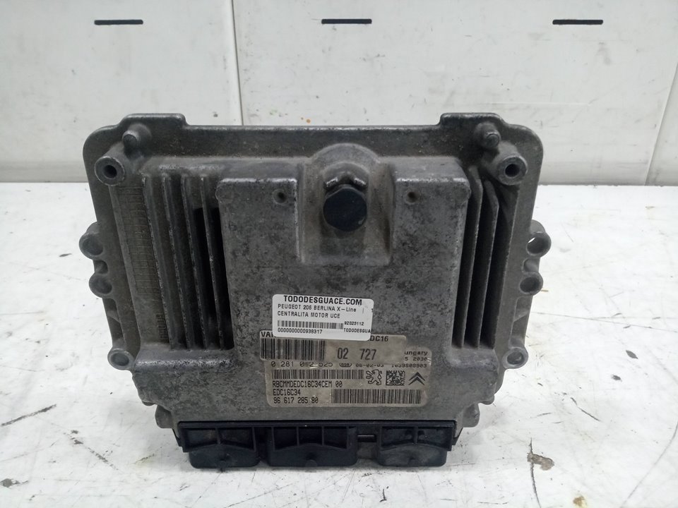 Centralita motor uce peugeot 206 fastback 1.4 hdi eco 70