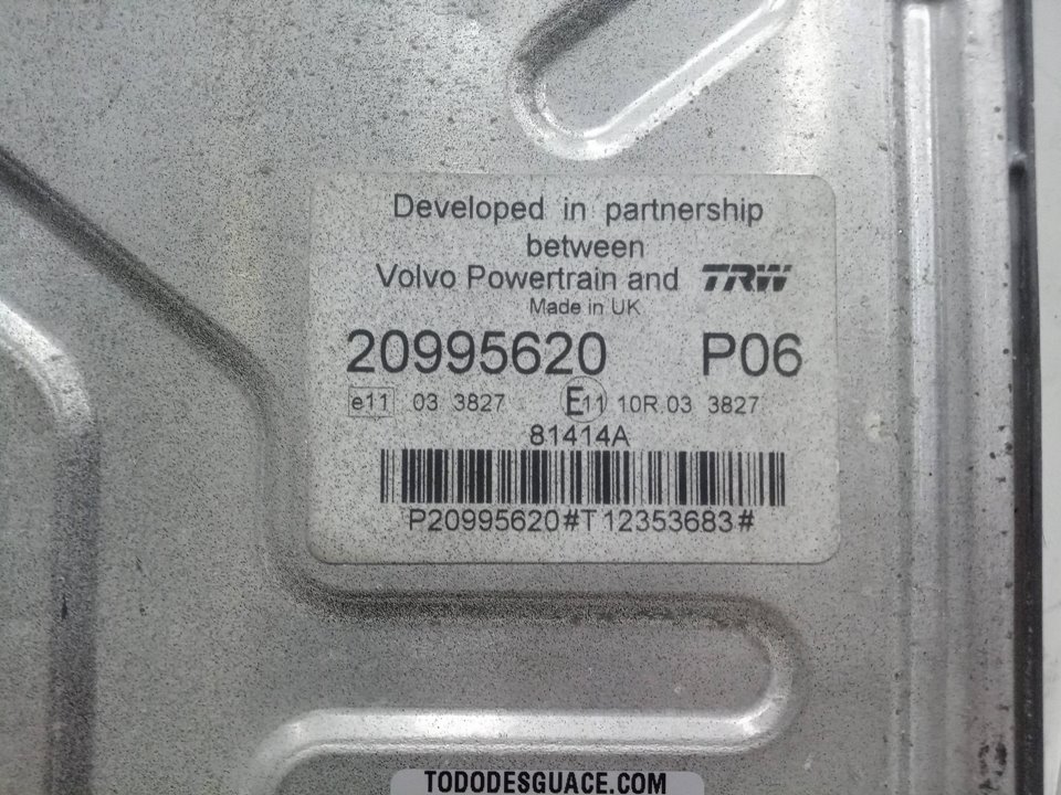 Centralita motor uce premium route 2006 fas 4x2