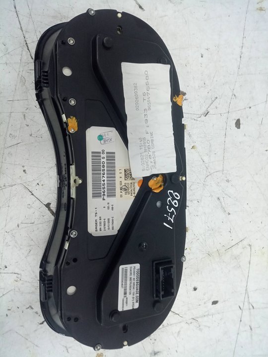 Cuadro instrumentos peugeot 307 break 2.0 hdi 90