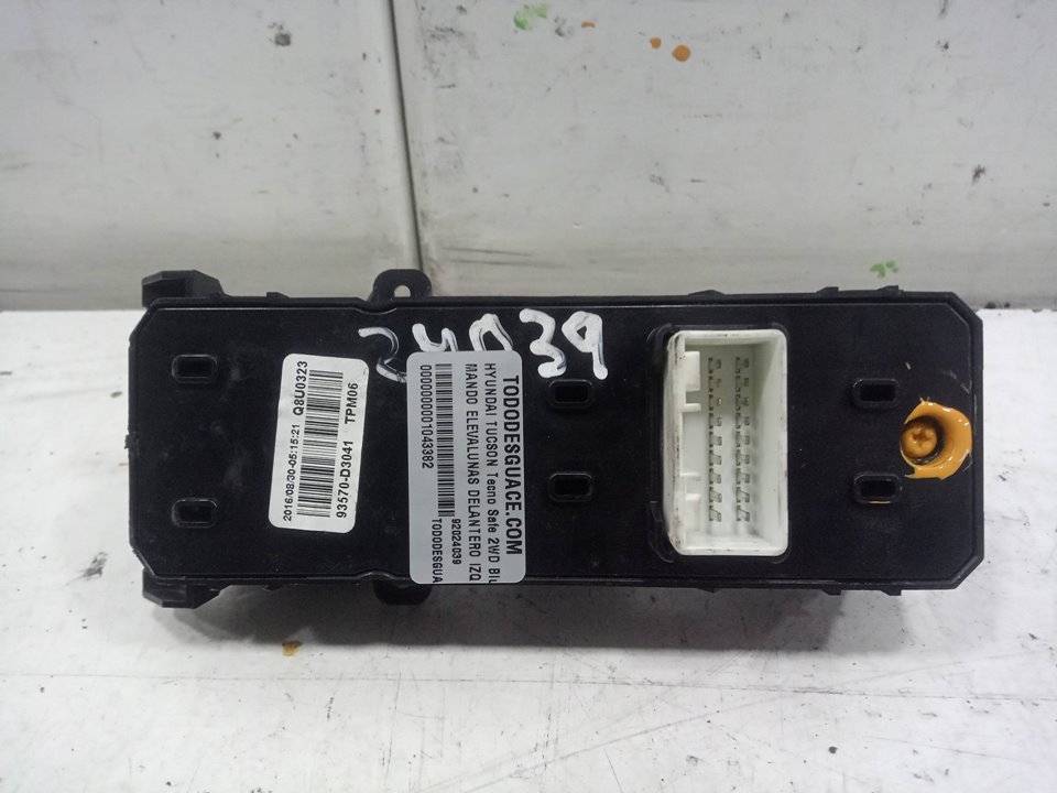 Mando elevalunas delantero izquierdo hyundai tucson   tecno safe 2wd bluedrive   